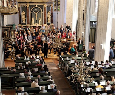 Das Orchester der SELK Nord zu Gast bei einem Sängerfest