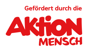 Ein Förderloge der Aktion Mensch