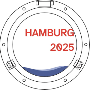 Abbildung eines Bullauges als Logo für die Allgemeinen Kirchenmusiktage in Hamburg
